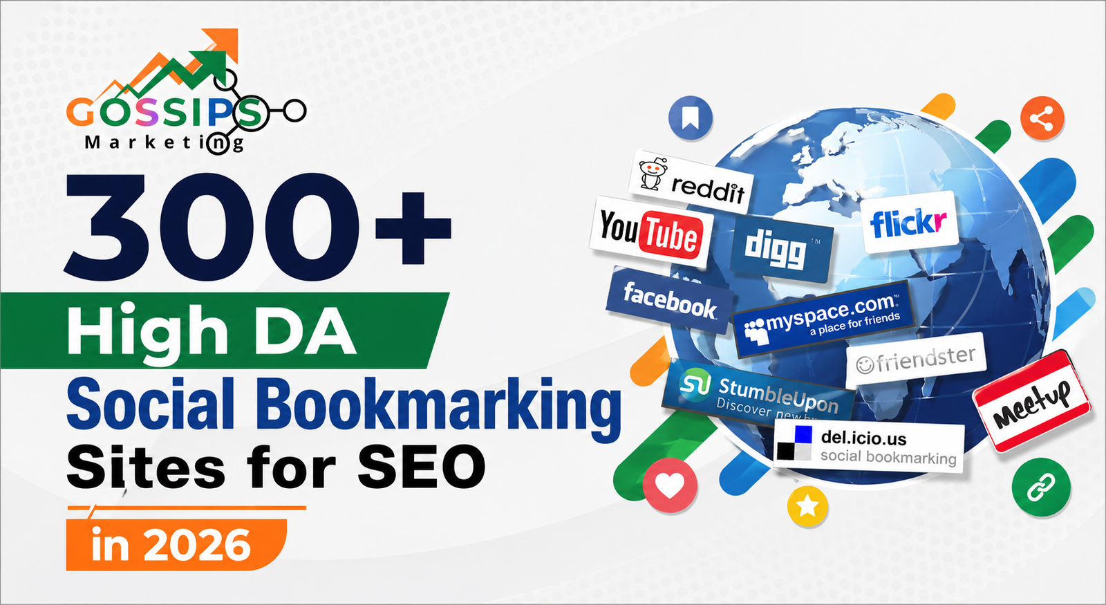 300+High DA Social Bookmarking Sites for SEO in 2026
