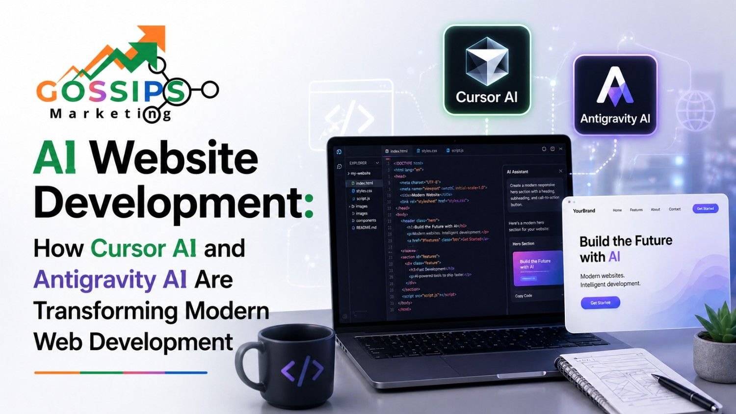 AI Website Development: How Cursor AI and Antigravity AI Are Transforming Modern Web Development