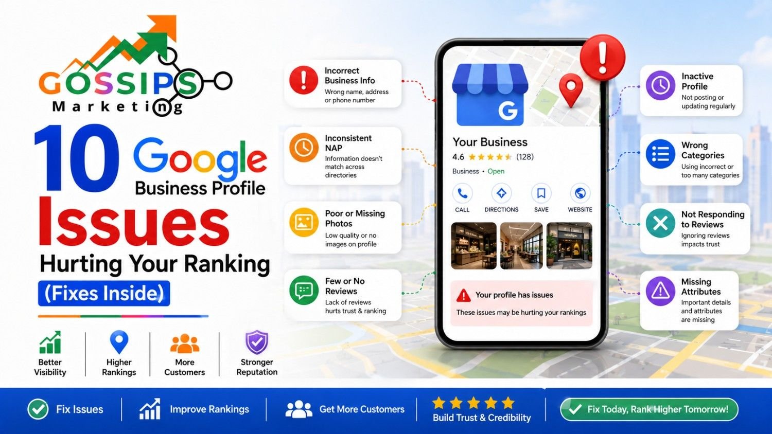 10 Issues That Are Hurting Your Google My Business Ranking (And How to Fix Them)